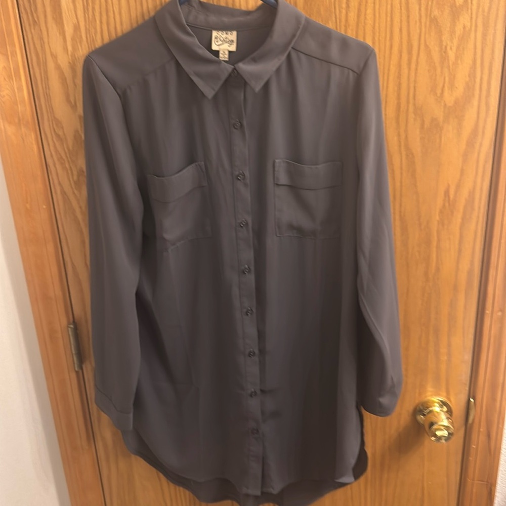 Como vintage women’s button down shirt size medium